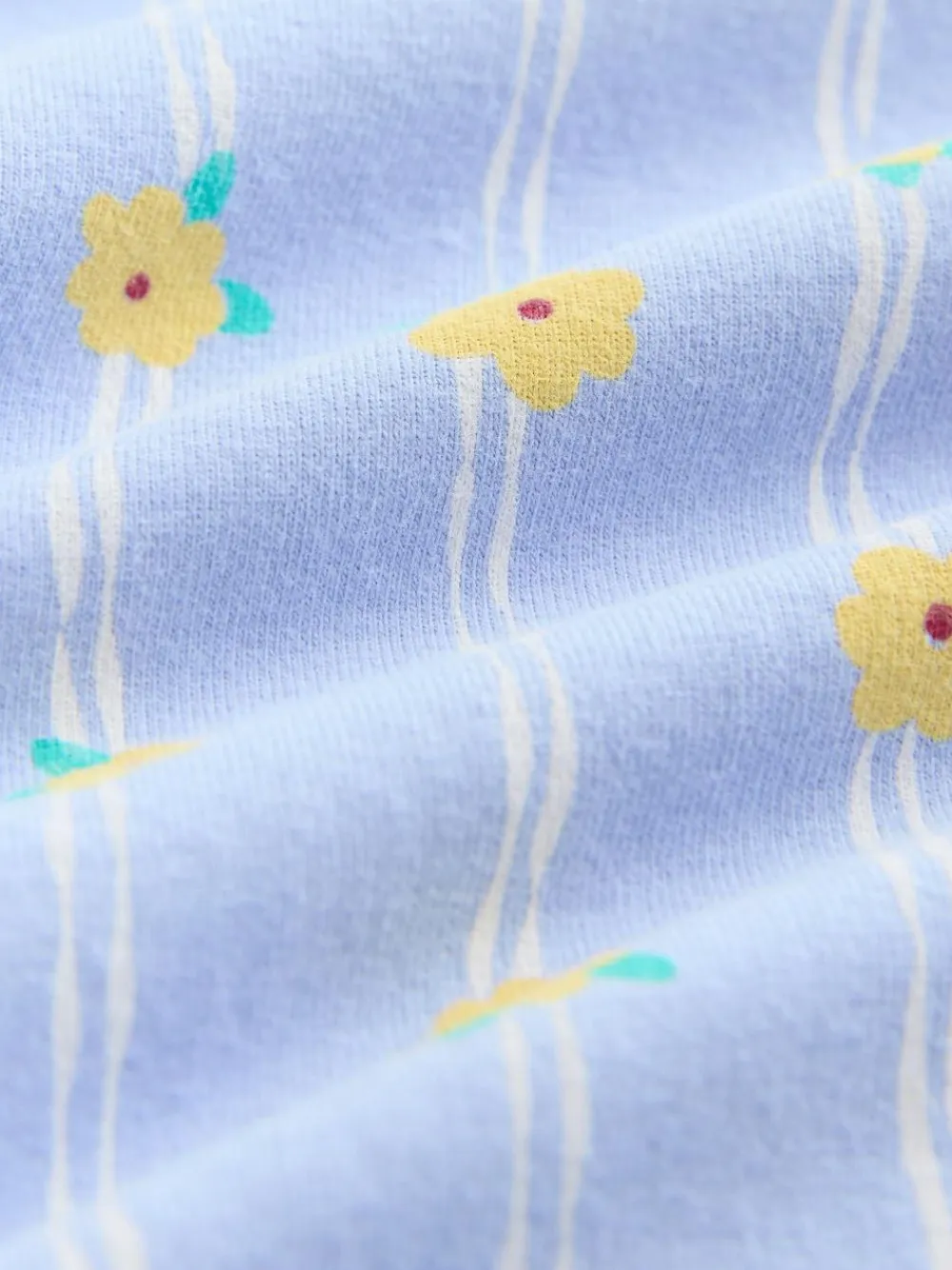 Sale Next Blue Stripe Flower Leggings (3-16yrs)