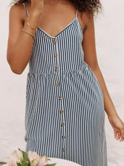 Next Jersey Button Down Midi Dress^Women Dresses
