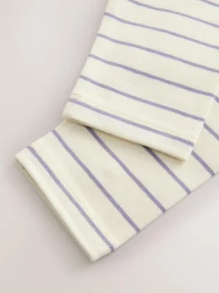 Next Blue Stripe Plain Leggings (3mths-7yrs)^ Pants & Leggings