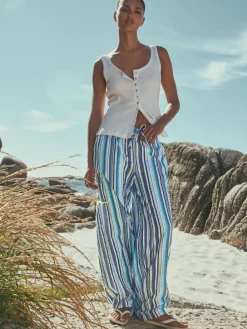 Next Pull On Wide Leg Trousers^Women Pants