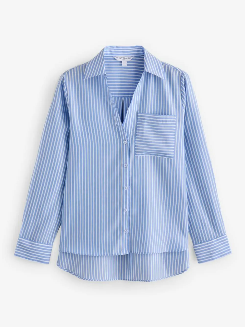 Next Soft Relaxed Long Sleeve V Neck Shirt^Women Blouses & Shirts
