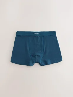 Hot Next Blue Stripe Soft Waistband Trunks 7 Pack (2-16yrs)