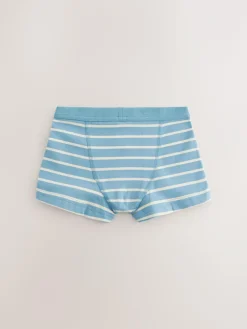 Hot Next Blue Stripe Soft Waistband Trunks 7 Pack (2-16yrs)