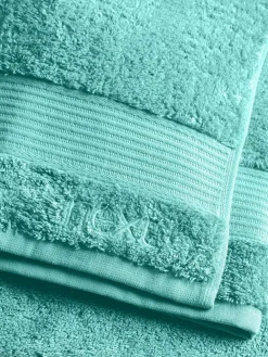 Next Blue Teal Bright Egyptian Cotton Towel^ Towels & Bathmats