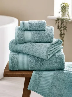 Discount Next Blue Teal Egyptian Cotton Towel