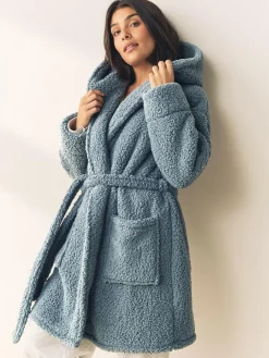 Next Teddy Dressing Gown^Women Bathrobes