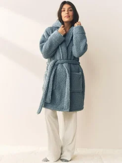 Next Teddy Dressing Gown^Women Bathrobes