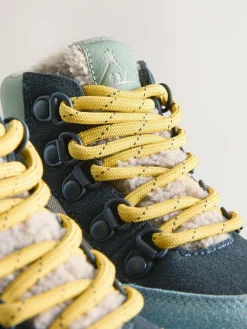 New Next Thermal Thinsulate™ Lined Hiker Boots Blue