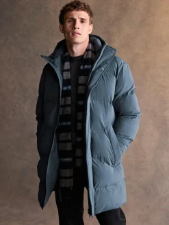 Sale Next ThermoGen Shower Resistant Puffer Jacket Blue