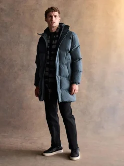 Sale Next ThermoGen Shower Resistant Puffer Jacket Blue