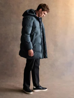 Sale Next ThermoGen Shower Resistant Puffer Jacket Blue