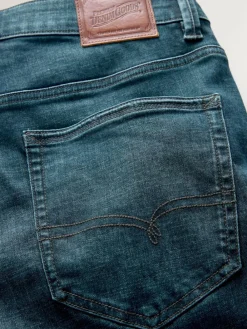 Next Blue Tint Slim Fit Motionflex Jeans^ Jeans|Jeans