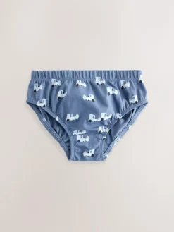 Hot Next Briefs 10 Pack (1.5-10yrs) Blue Transport
