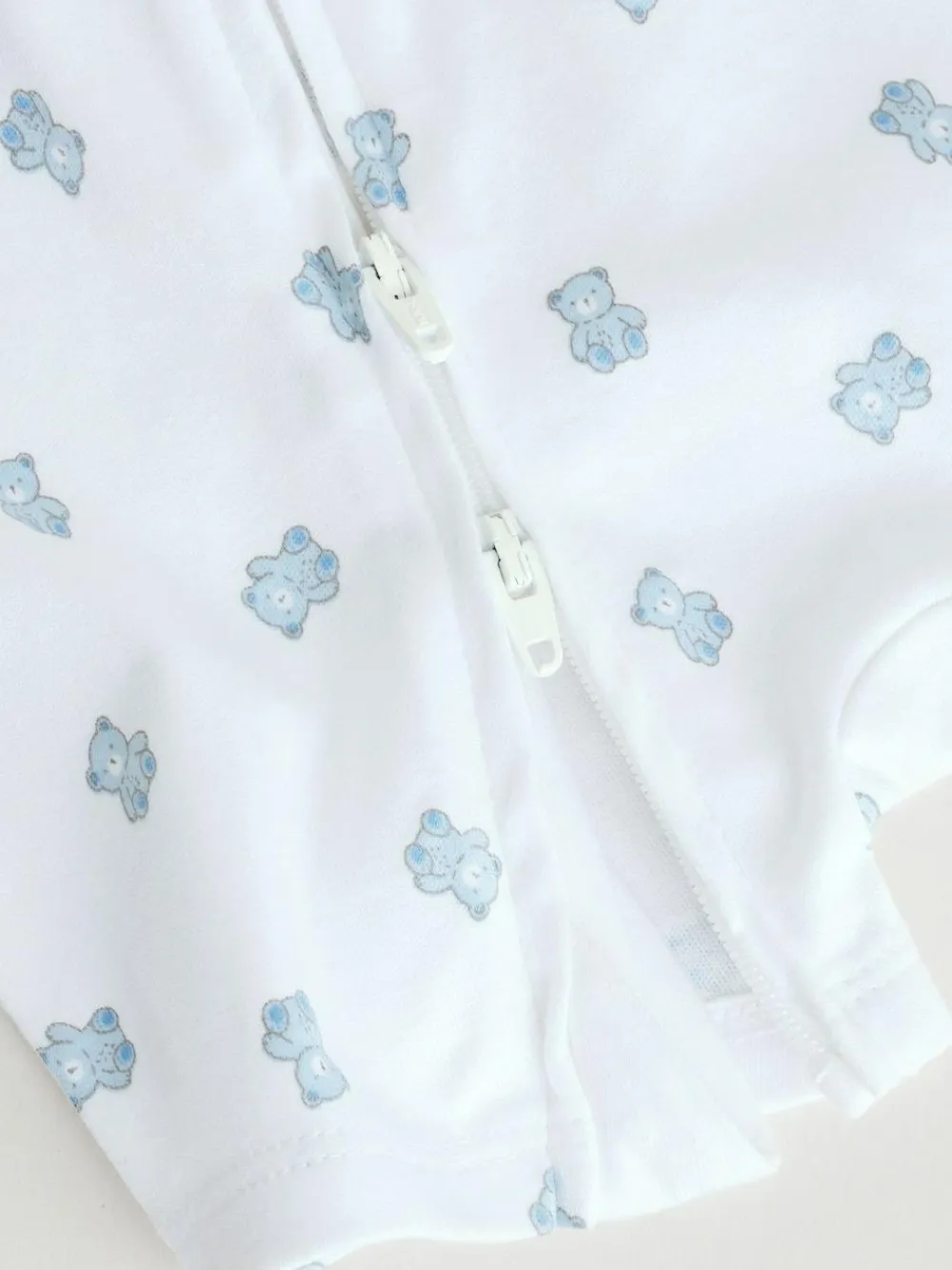 Next Blue Two Way Zip Baby Rompers 3 Pack (0mths-3yrs)^ Rompers & Overalls