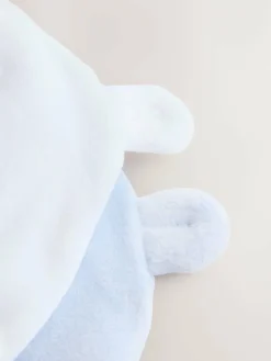 Next Blue Velour Baby Beanies 2 Pack (0-12mths)^BOY Hats & Scratch Mitts|Newborn Accessories