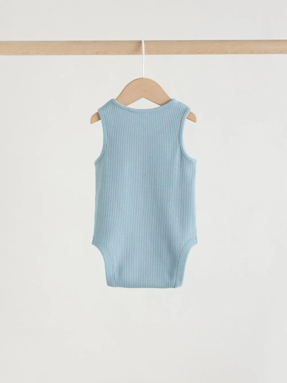 Next Blue Vest Baby Bodysuits 5 Pack^BOY Bodysuits & Vests|Vests