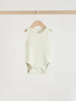 Next Blue Vest Baby Bodysuits 5 Pack^BOY Bodysuits & Vests|Vests