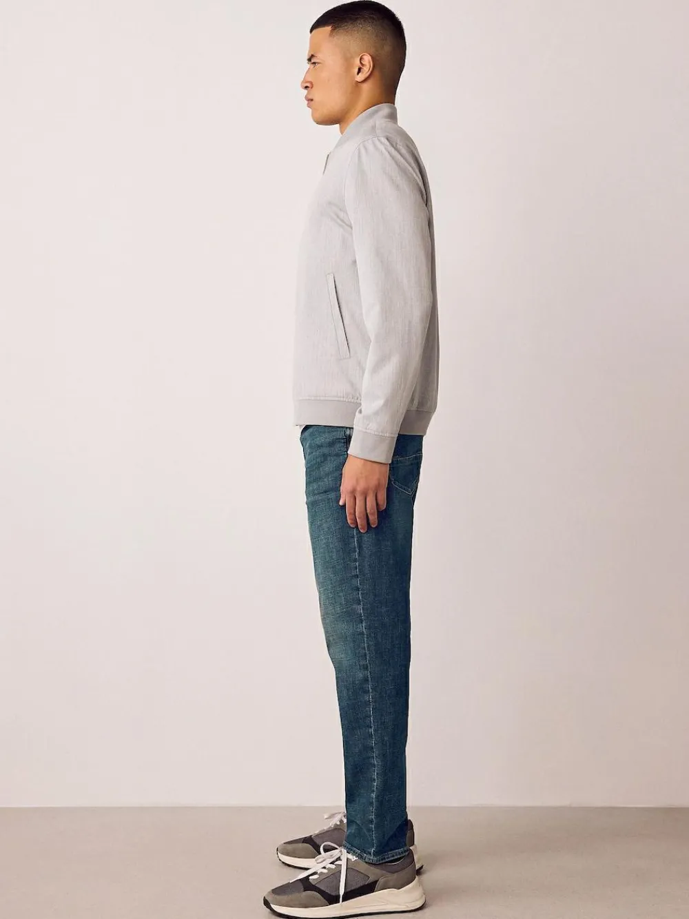 Next Regular Tapered Fit Authentic Stretch Denim Jeans^ Jeans|Jeans