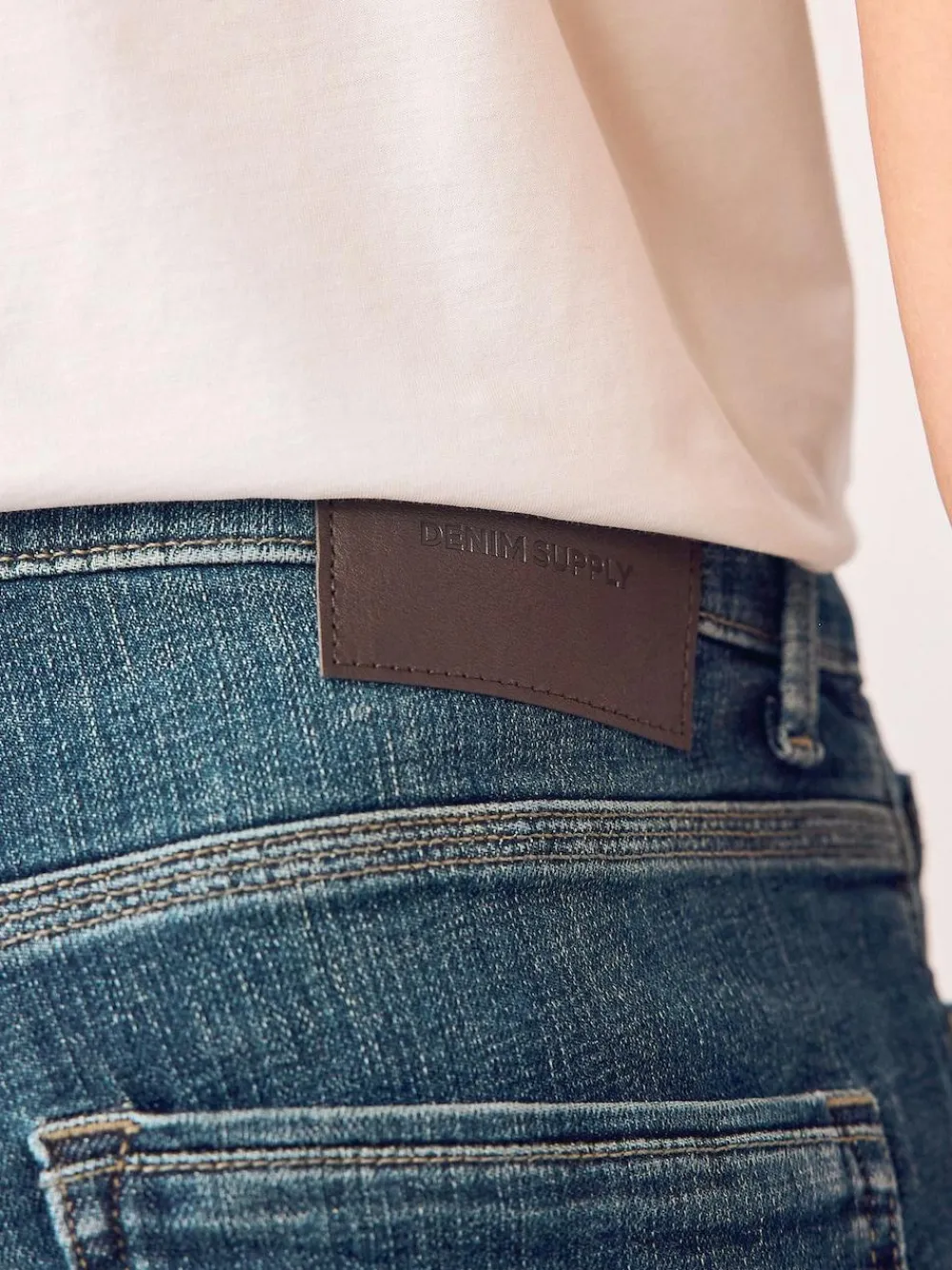 Next Regular Tapered Fit Authentic Stretch Denim Jeans^ Jeans|Jeans