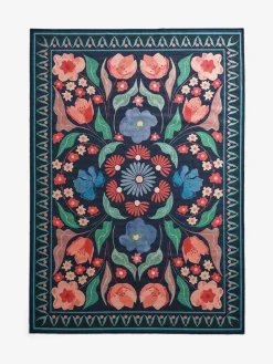 Discount Next Blue Washable Bettie Floral Rug