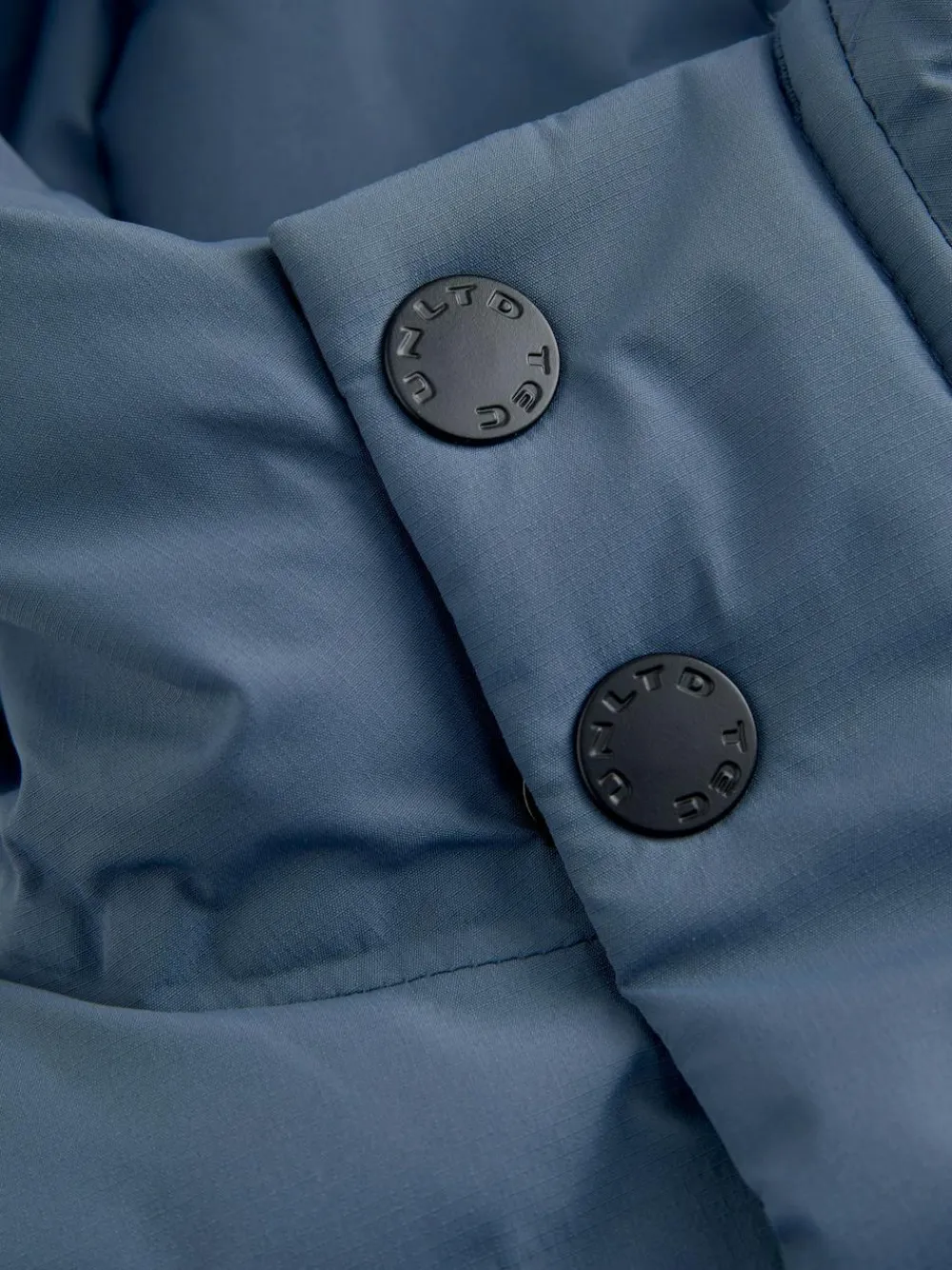 Best Next Waterproof Long Line Fleece Lined Puffer Coat (3-17yrs) Blue