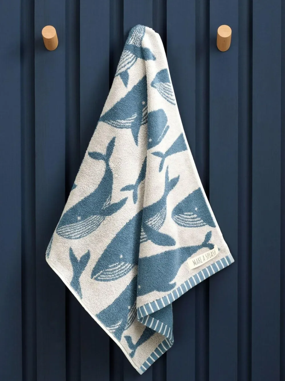 Hot Next Blue Whale 100% Cotton Towel