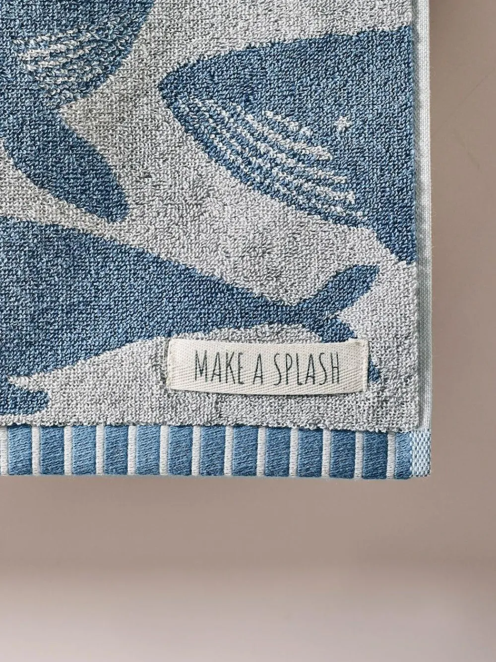Hot Next Blue Whale 100% Cotton Towel
