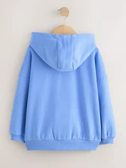 Hot Next Blue Zip Through Hoodie (3-16yrs)