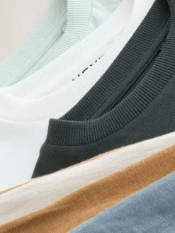 Next Short Sleeve T-Shirts & Joggers Set 3 Pack (3mths-7yrs)^BOY Shorts|Tops