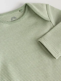 Sale Next Baby Long Sleeve Bodysuits 5 Pack Blue/Brown