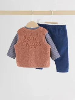 Next Baby Gilet Top and Leggings Set (0mths-2yrs)^BOY Baby Boys|Baby Boys