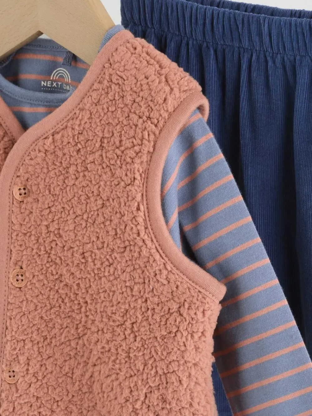 Next Baby Gilet Top and Leggings Set (0mths-2yrs)^BOY Baby Boys|Baby Boys