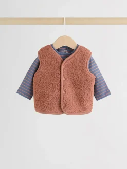 Next Baby Gilet Top and Leggings Set (0mths-2yrs)^BOY Baby Boys|Baby Boys