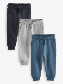Next Soft Touch Joggers 3 Pack (3mths-7yrs)^BOY Pants & Leggings|Multipacks