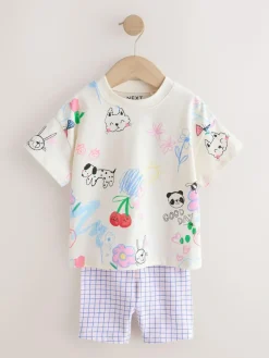Next Top & Cycle Shorts Set 2 Pack (3mths-7yrs)^ Shorts & Skirts|Baby Girls