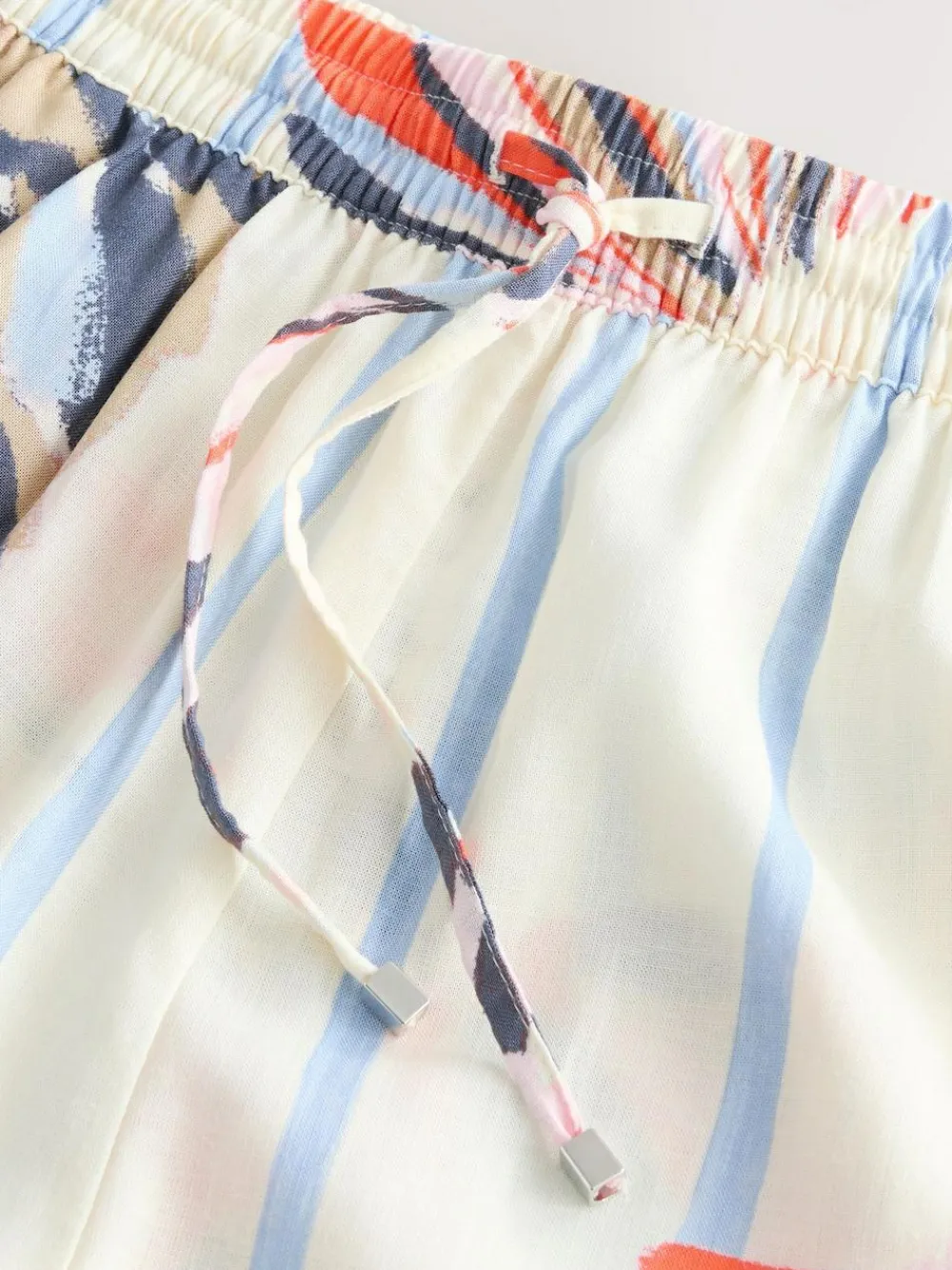 Clearance Next Shorts with Linen Blue/Ecru