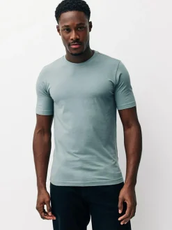 Next Muscle Fit Essential T-Shirts 3 Pack^ Nightwear|Tops & T-Shirts