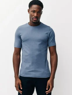 Next Muscle Fit Essential T-Shirts 3 Pack^ Nightwear|Tops & T-Shirts