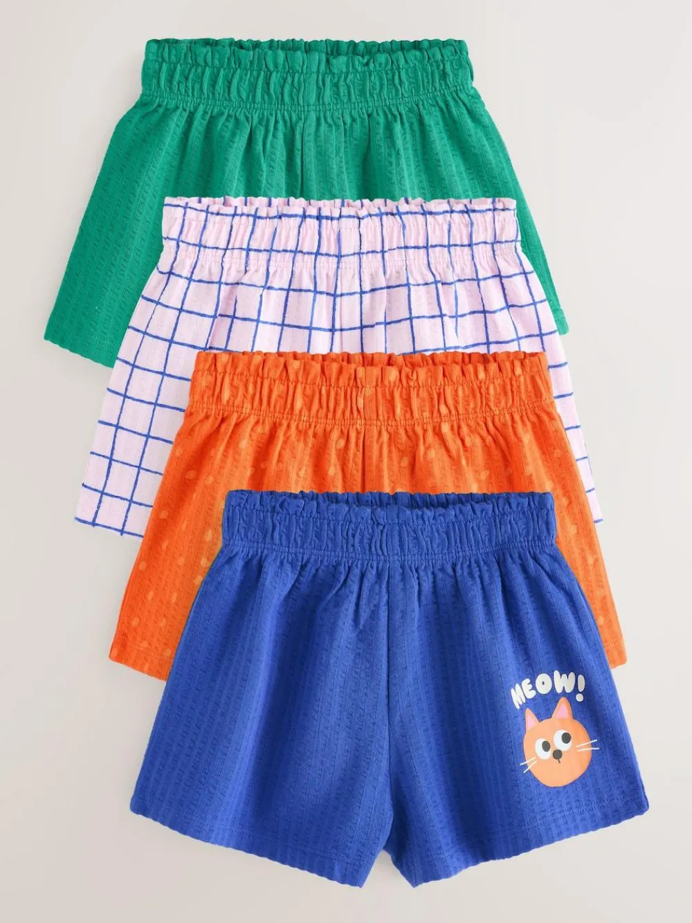Next Shorts 4 Pack (3mths-7yrs) Blue/Green
