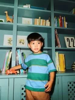 Next Short Sleeve Stripe T-Shirt (3mths-7yrs) (3mths-7yrs)^BOY Tops|Tops