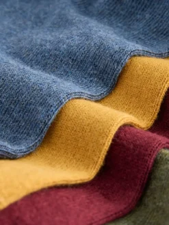 Clearance Next Blue/Green/Red Sesame Street License Embroidered Socks 4 Pack