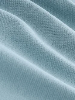 Next 100% Cotton Layering Vests 5 Pack Blue/Grey