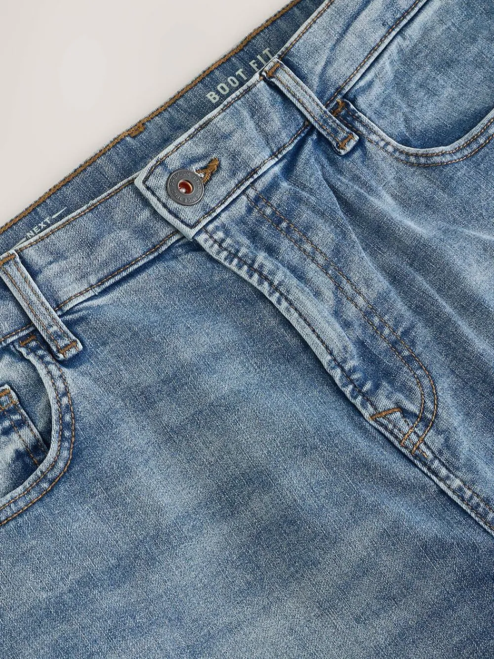 Outlet Next Blue/Grey Bootcut Classic Stretch Jeans