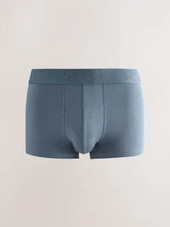 Best Next Blue/Grey Hipster Boxers 5 Pack