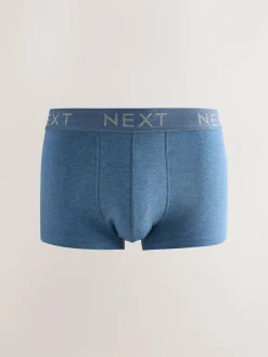 Best Next Blue/Grey Hipster Boxers 5 Pack