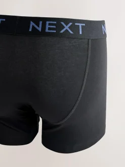 Next Blue/Grey Marl A-Front Boxers 10 Pack^ Underwear|Underwear