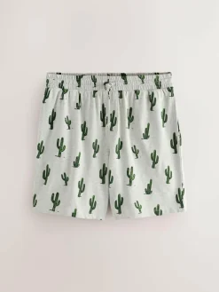 Next Blue/Grey Terry Urban Short Sleeve Jersey Pyjamas Set^ Pyjamas