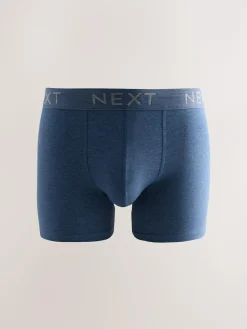 Hot Next Blue/Grey/Black Trunks Boxers 5 Pack