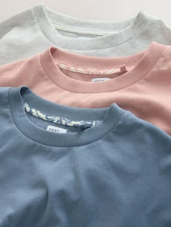 Next Blue/Grey/Pink Floral Short Set Pyjamas 3 Pack^Women Pyjamas|All Night & Lounge