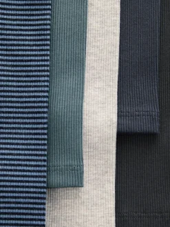 Next Ribbed Leggings 5 Pack (3mths-7yrs)^BOY Newborn Clothing|Baby Boys